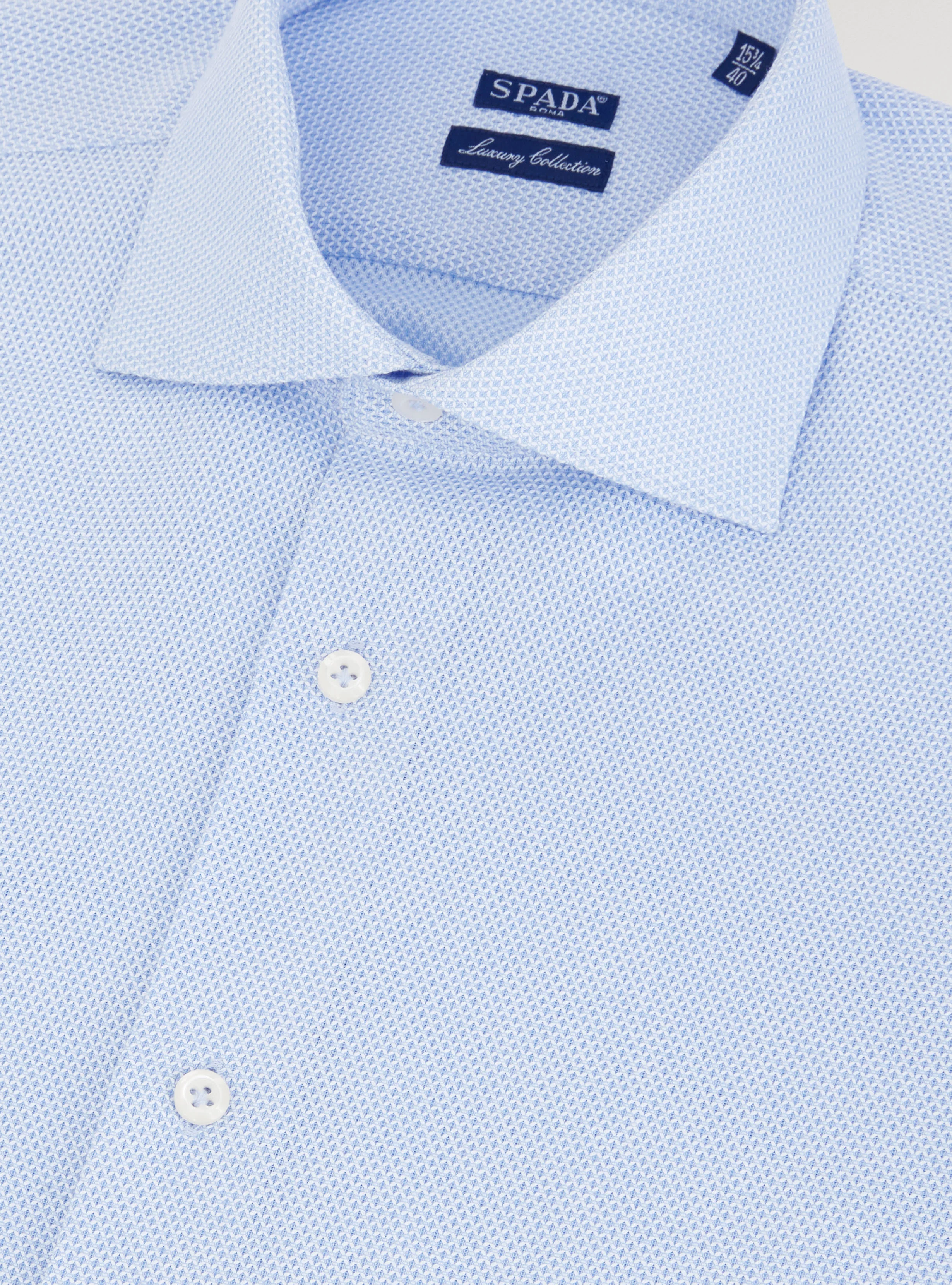 Camicia in cotone cellulare - Image 3