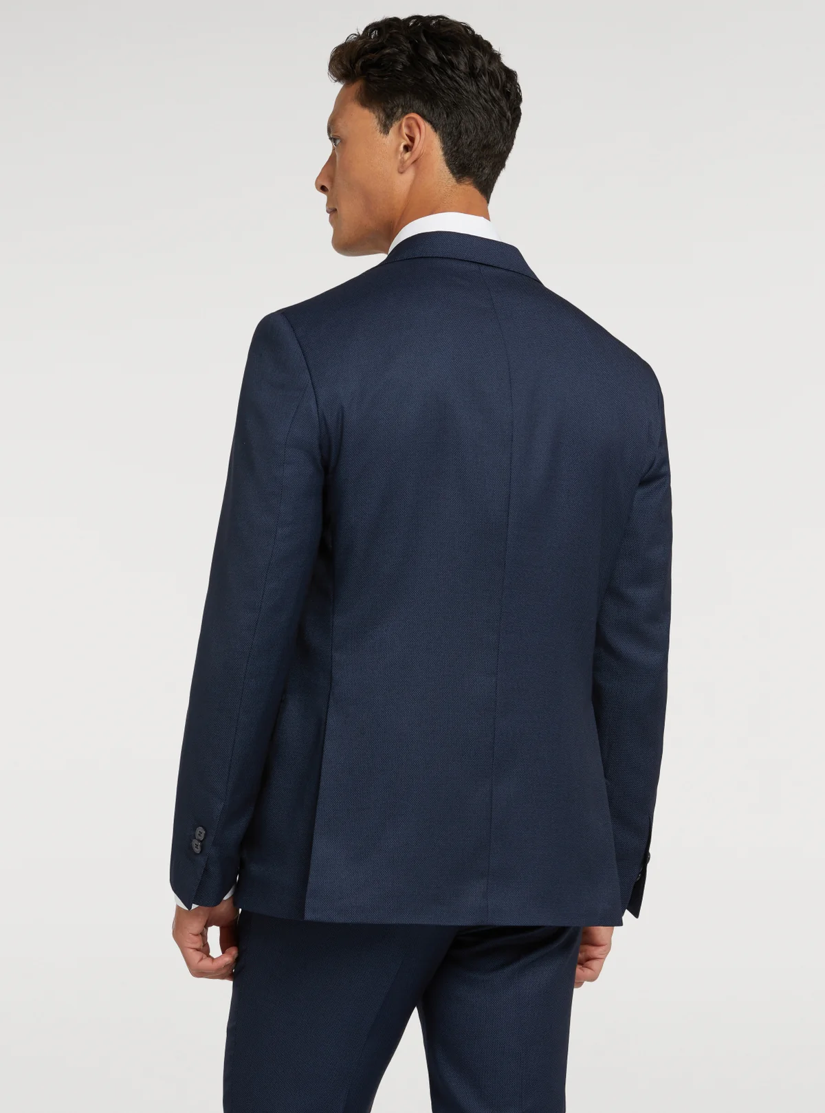 Abito classico blu occhio di pernice - Image 3
