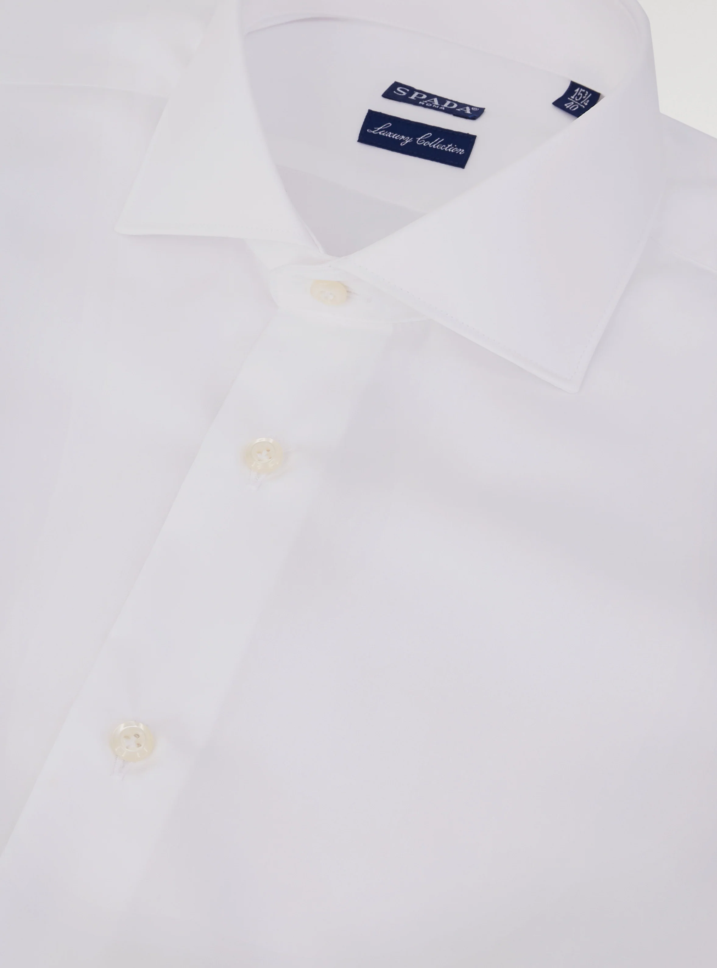 Camicia in cotone tinta unita - Image 2