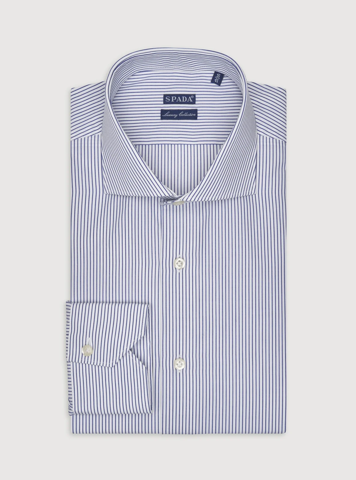 Camicia in cotone a righe