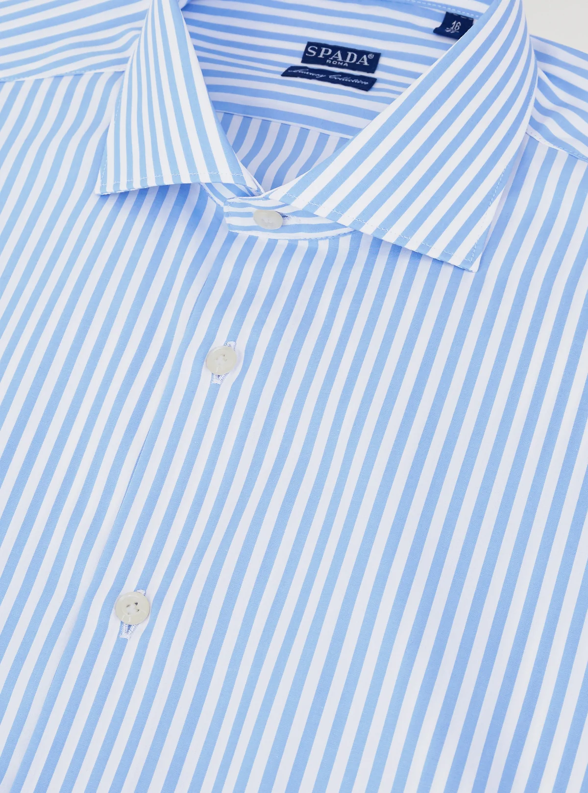 Camicia in cotone a righe - Image 2