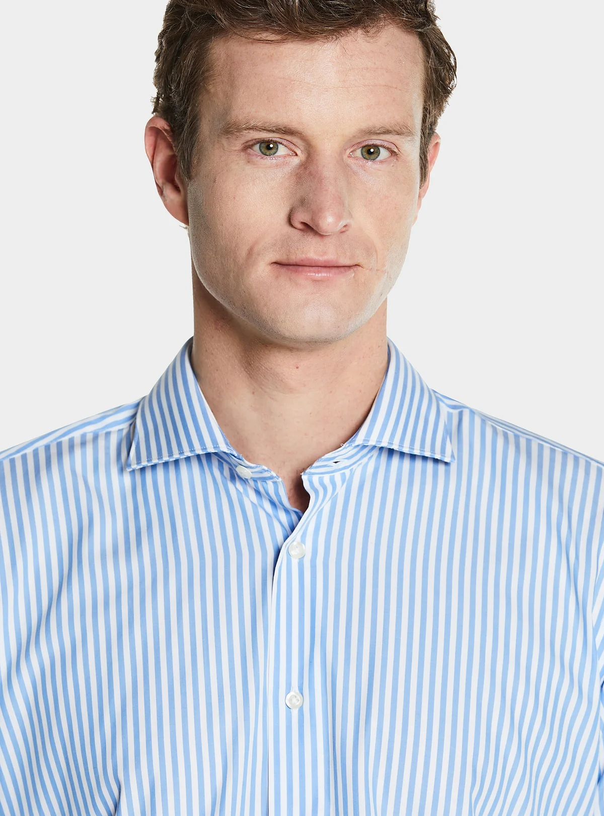 Camicia in cotone a righe - Image 3