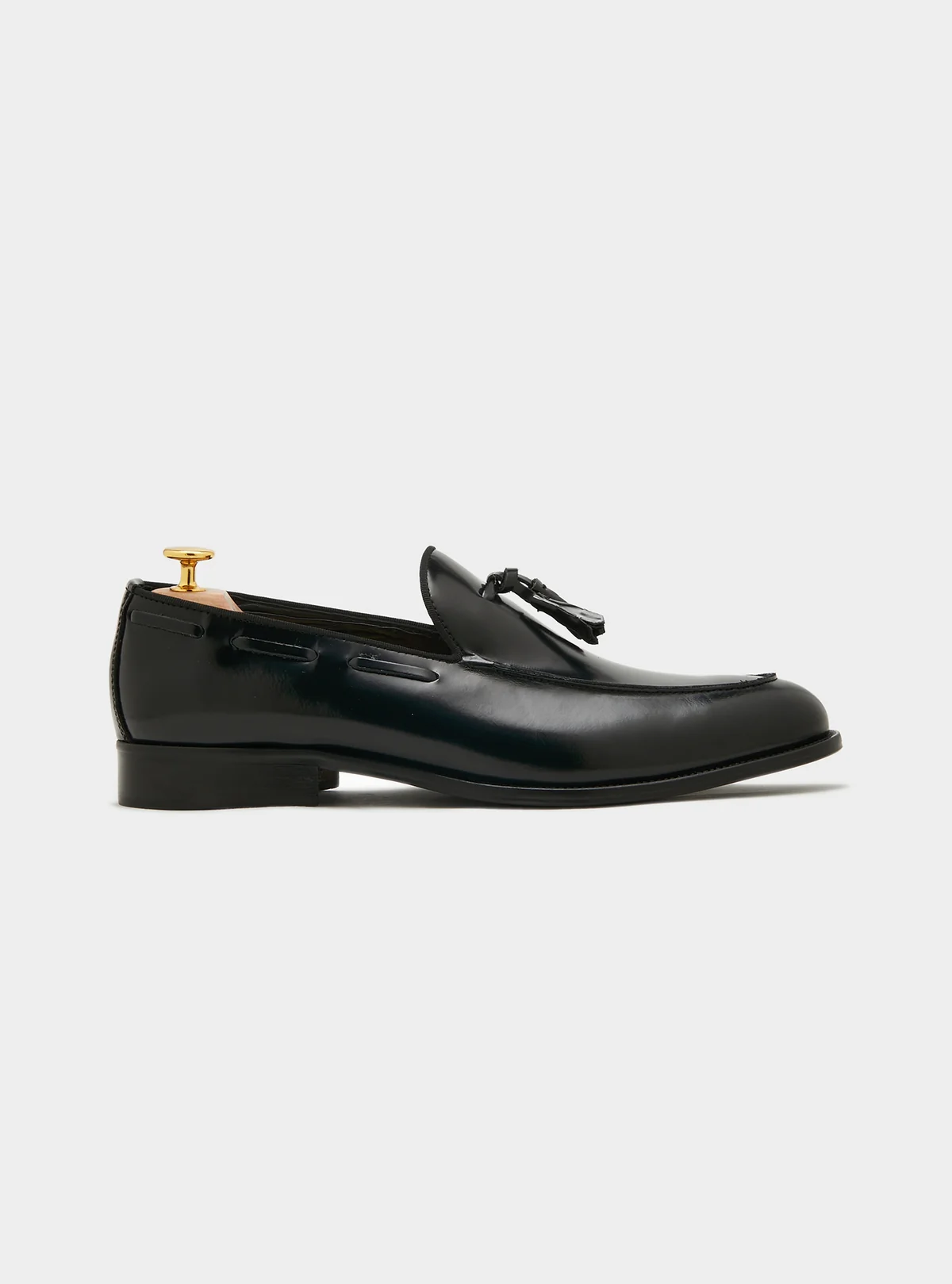 Mocassino in pelle con nappine - Image 3