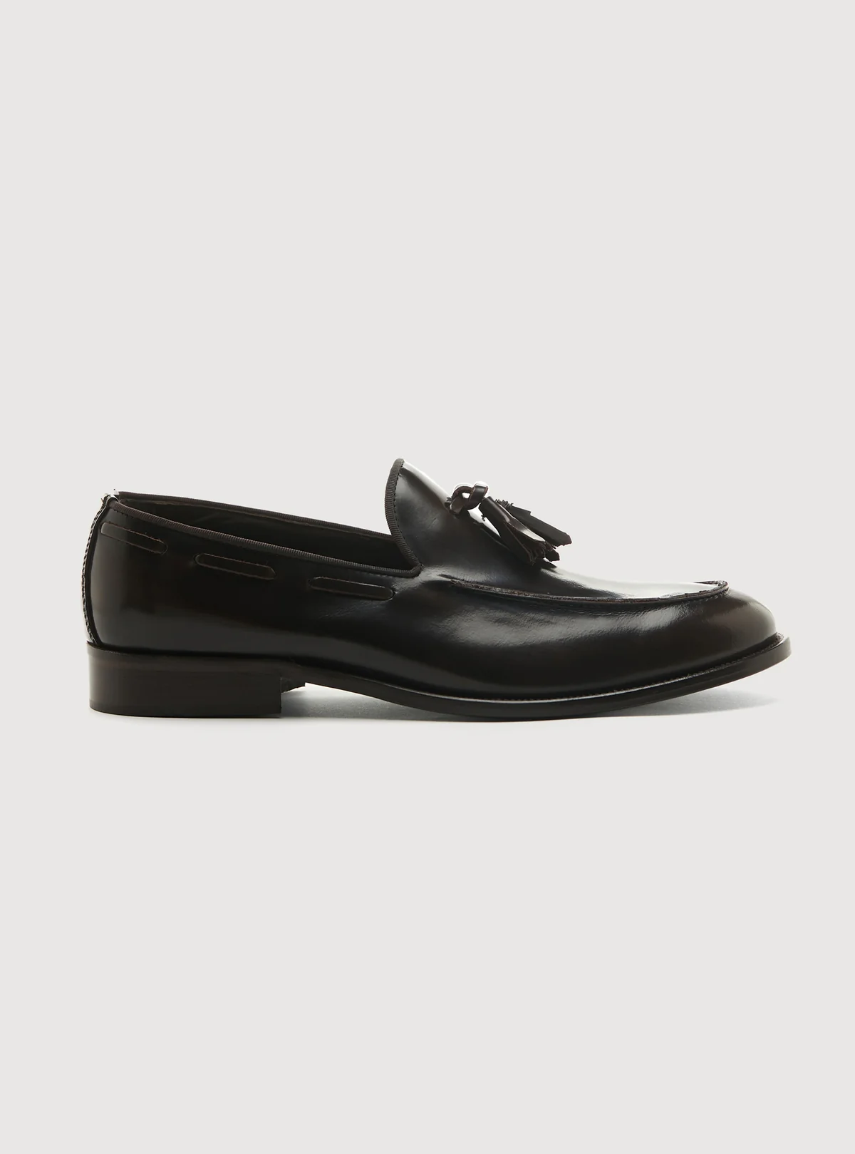 Mocassino in pelle con nappine - Image 3