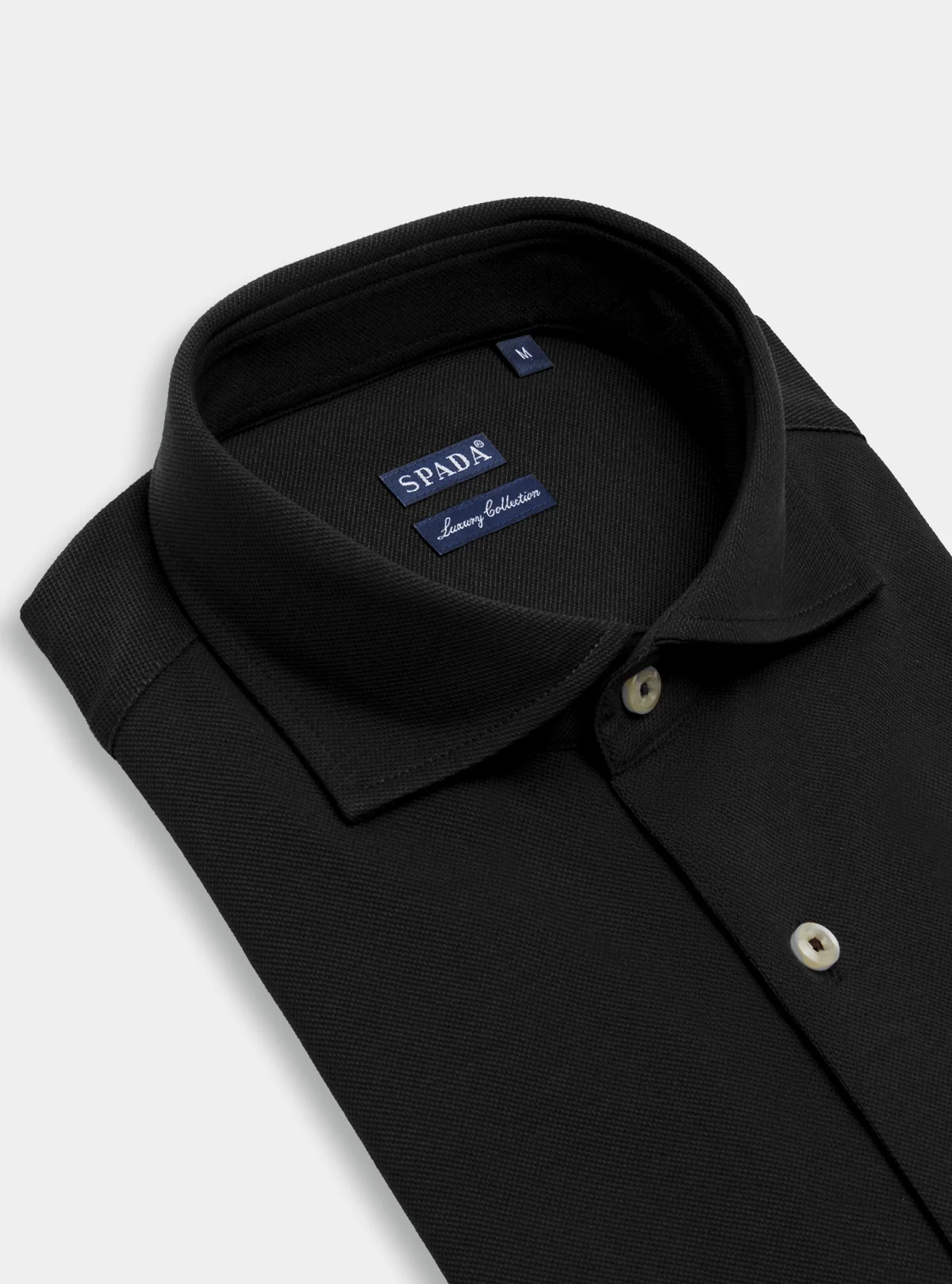 Polo camicia in cotone piquet. - Image 4