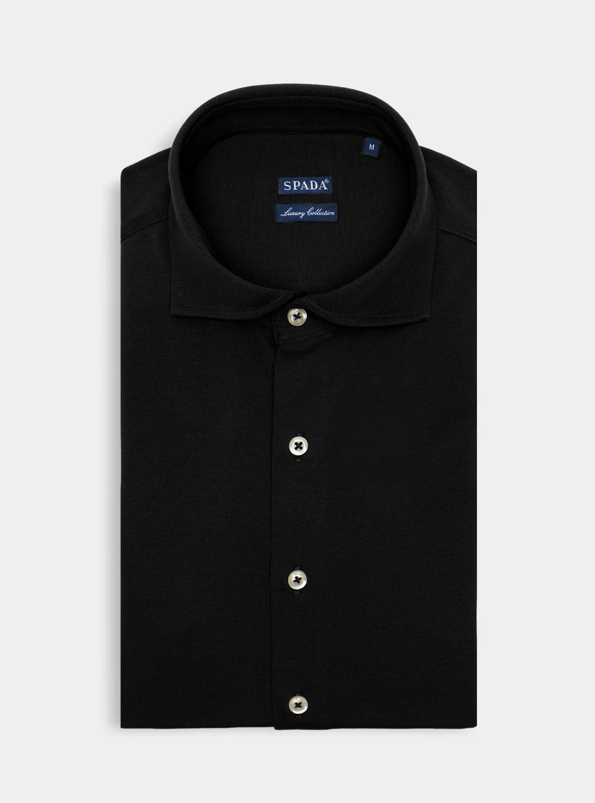 Polo camicia in cotone piquet. - Image 5