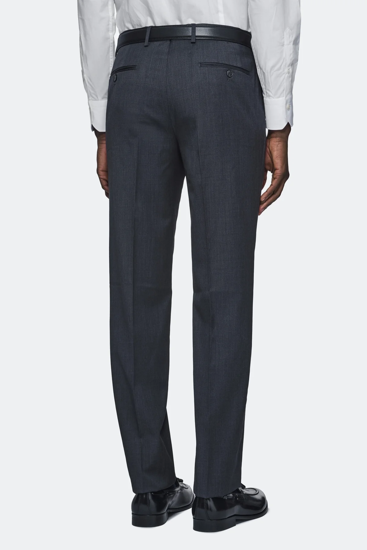 Pantalone in misto lana elastico - Image 3