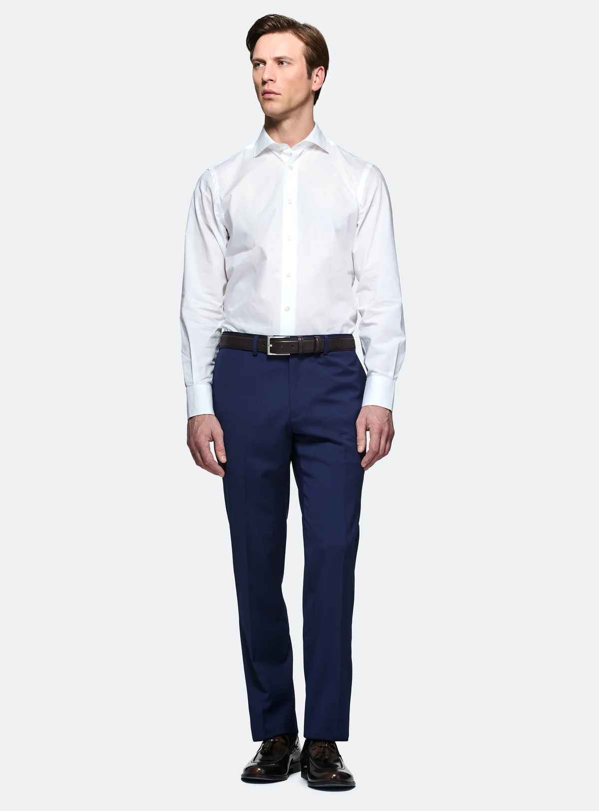 Pantalone in misto lana elastico - Image 4