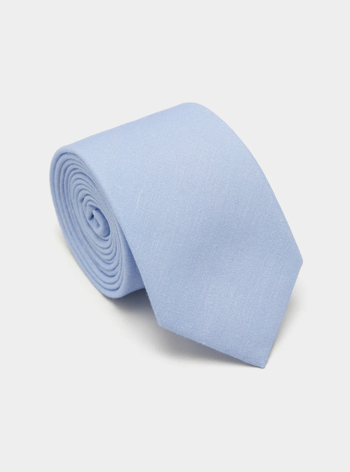 Cravatta in lino e cotone