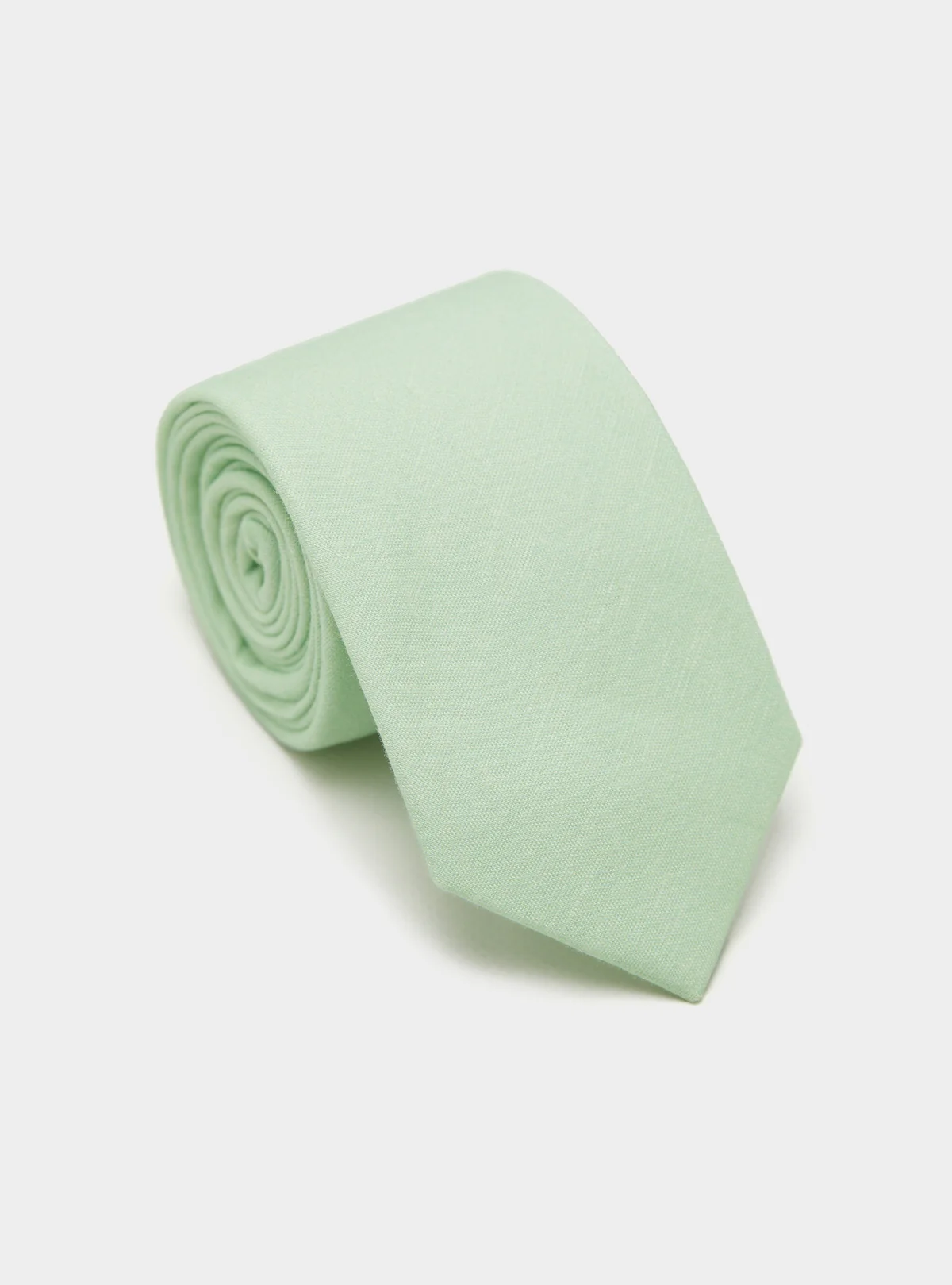 Cravatta in lino e cotone