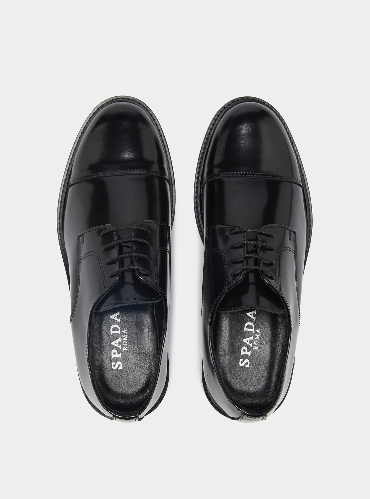 Scarpa derby con puntale 100% pelle - Image 3