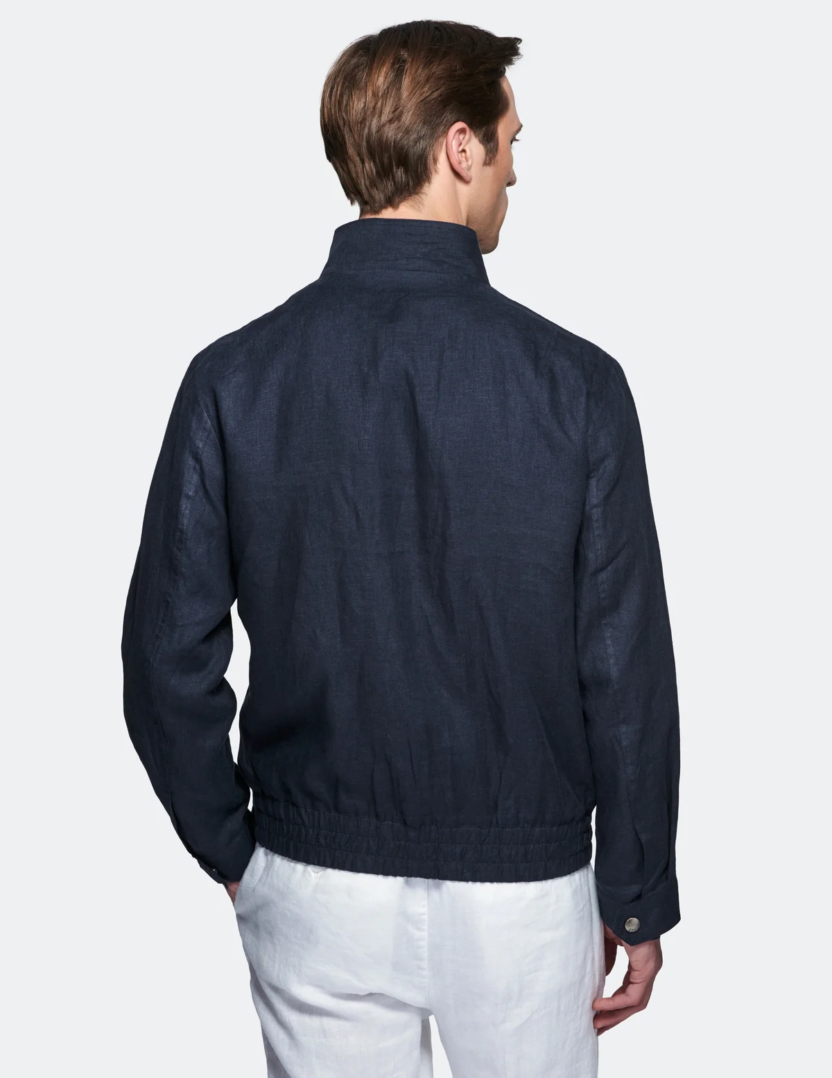 Bomber in puro lino - Image 3