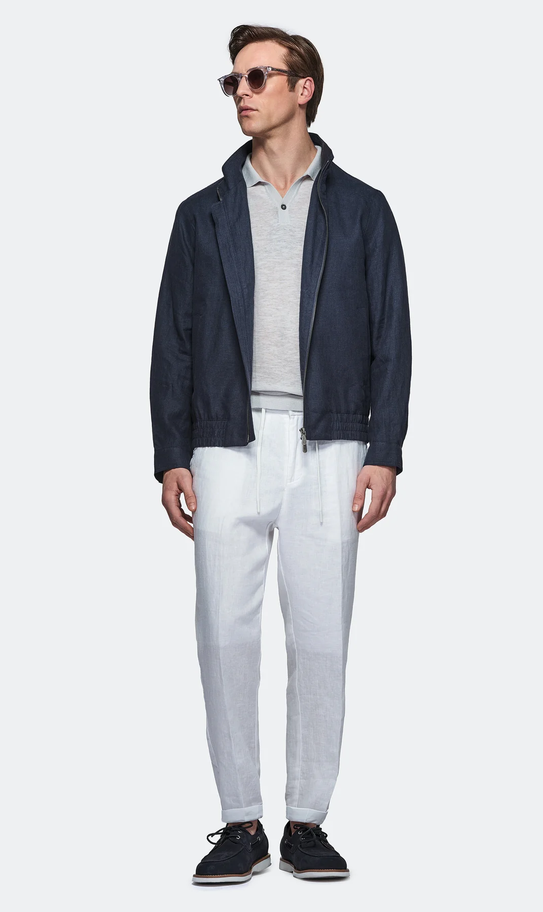 Bomber in puro lino - Image 4