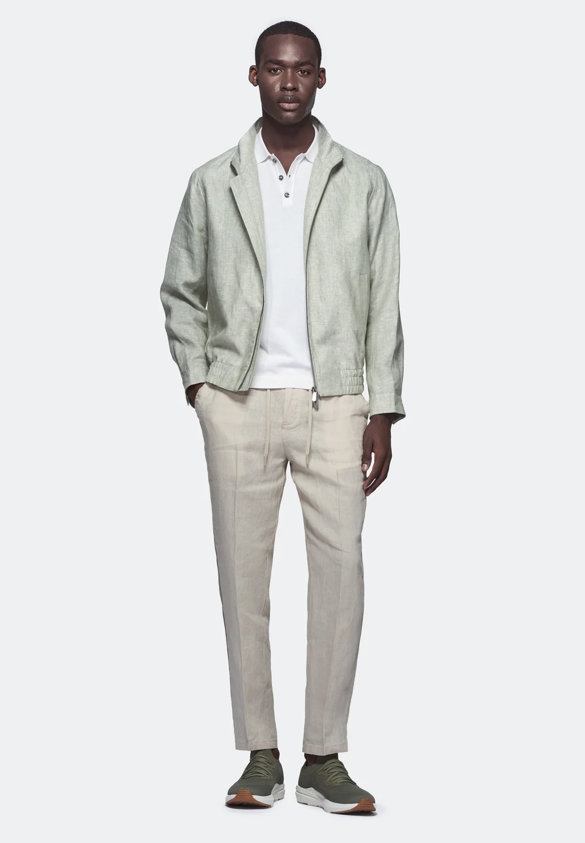 Bomber in puro lino - Image 5