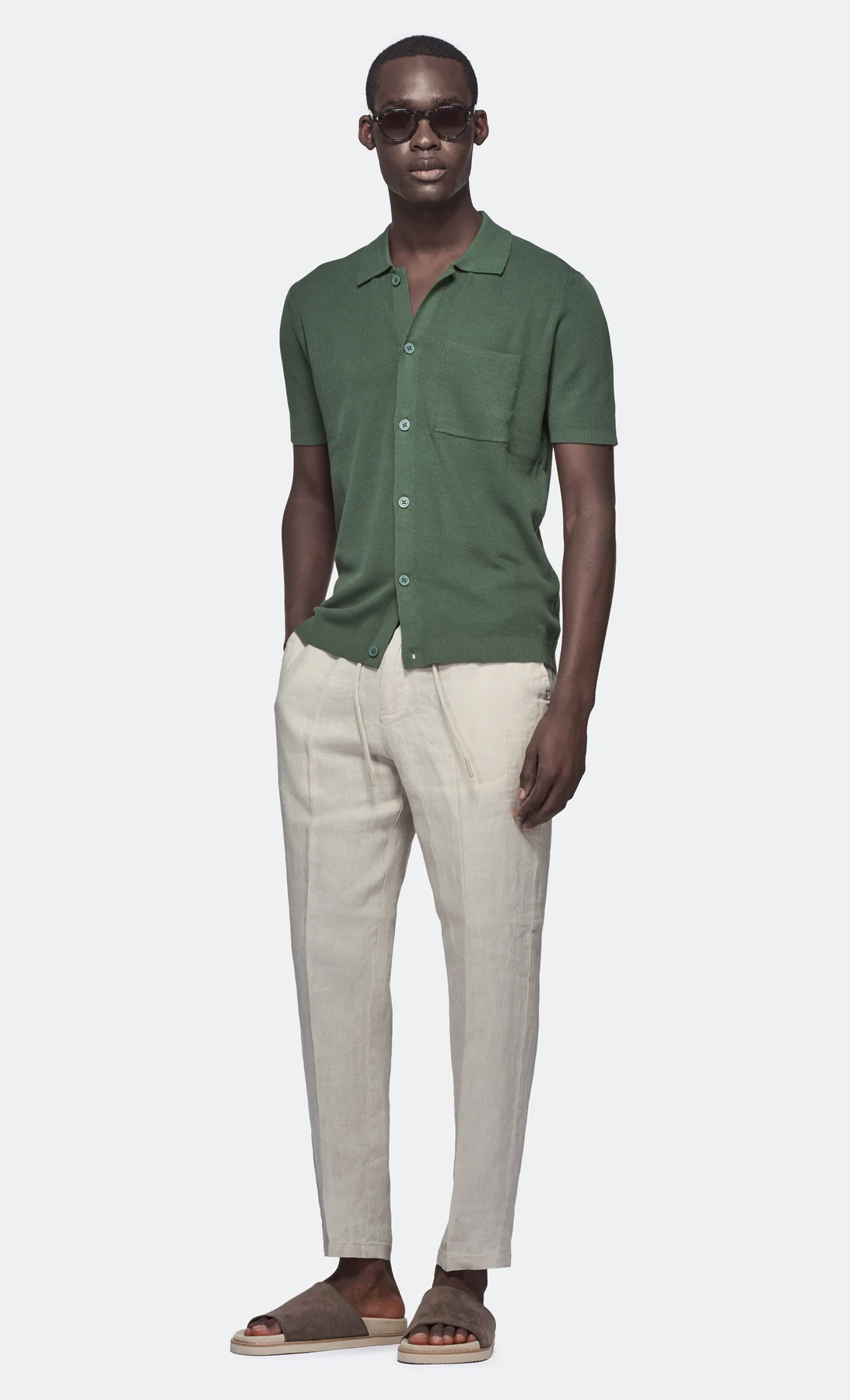 Polo camicia mezza manica 100% cotone - Image 3