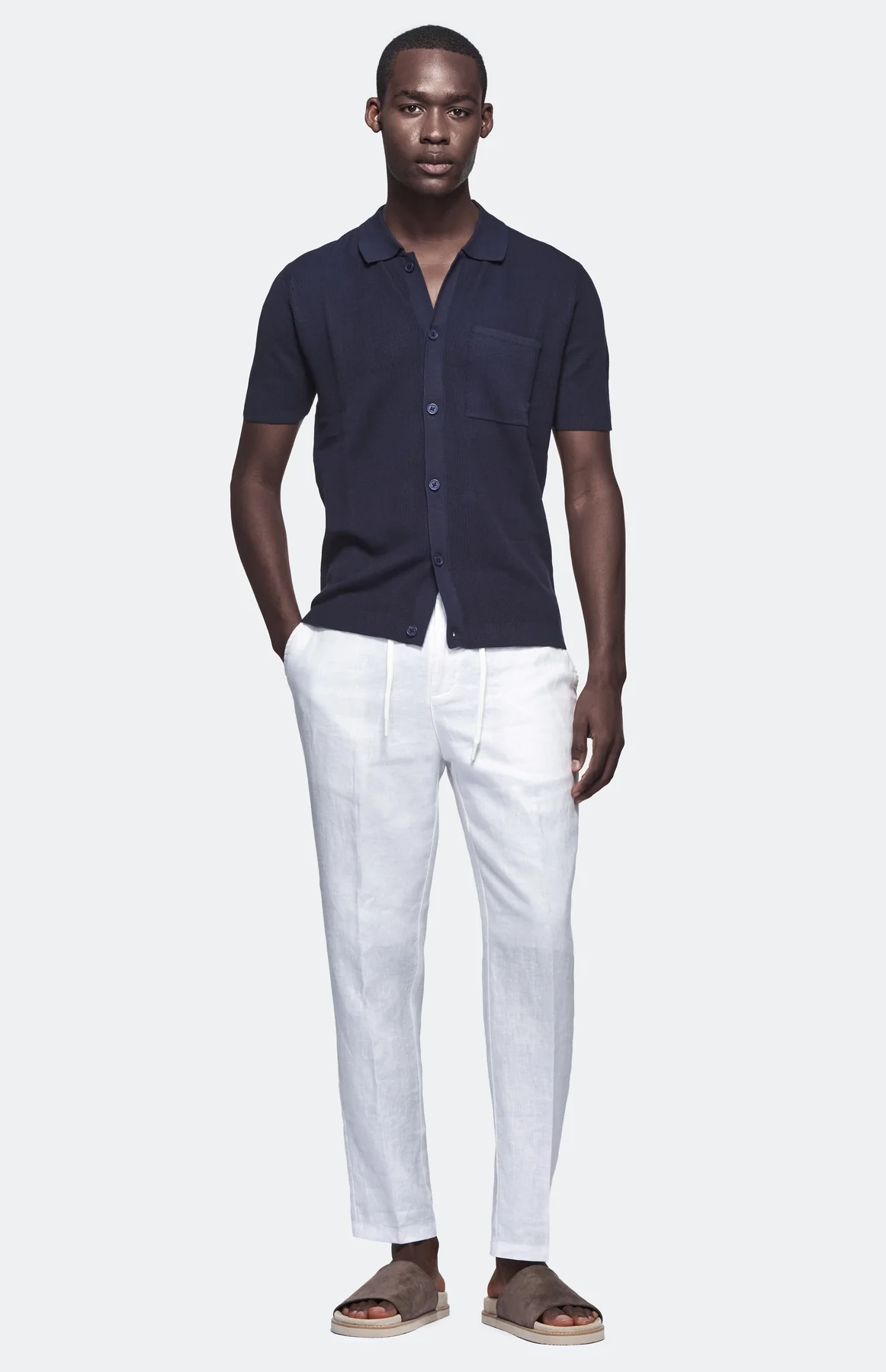 Polo camicia mezza manica 100% cotone - Image 3