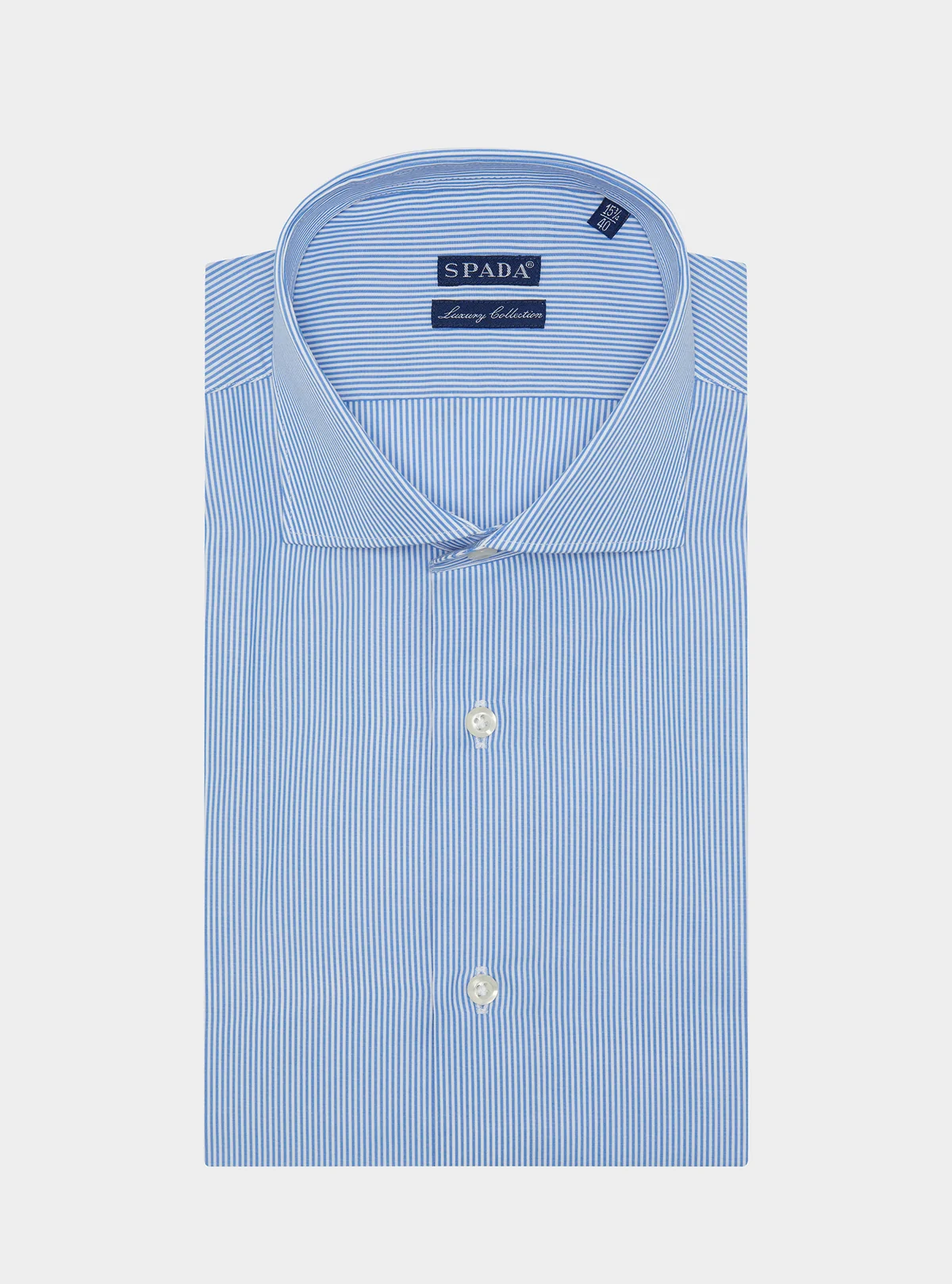 Camicia a righe in puro cotone