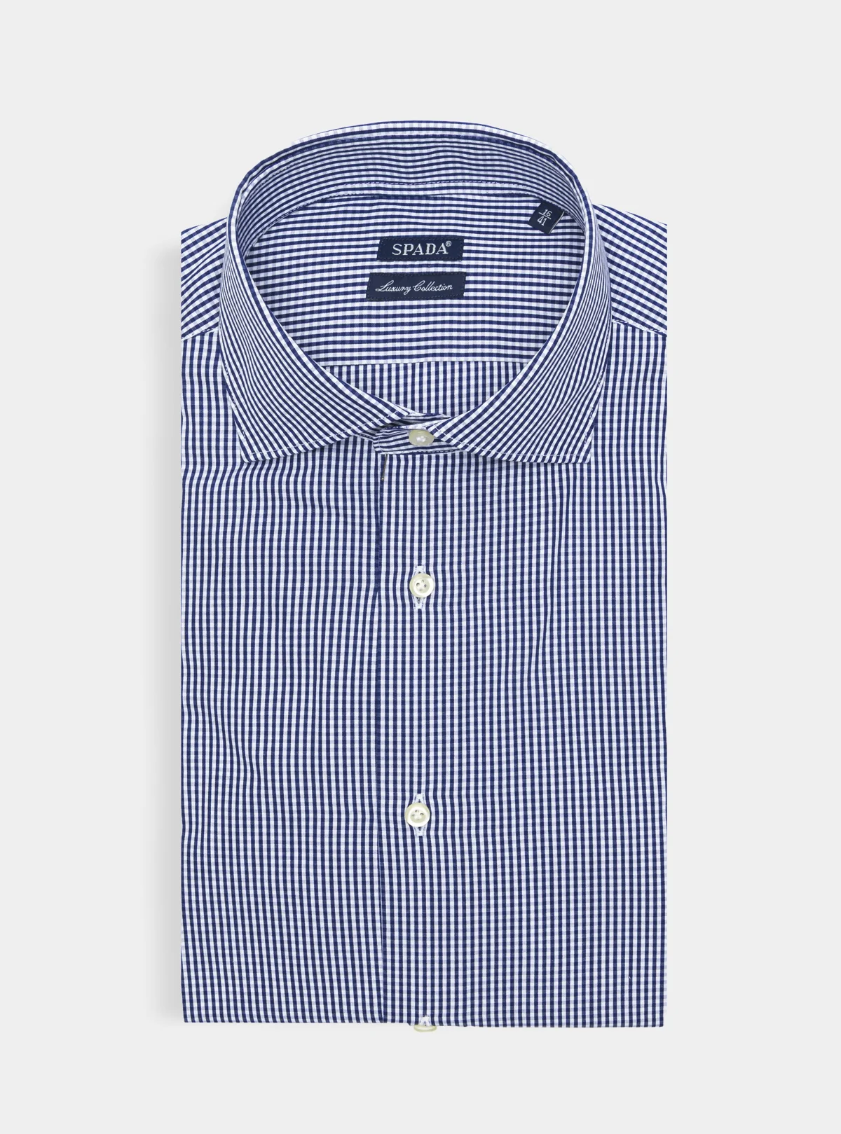 Camicia a quadretto in purto cotone
