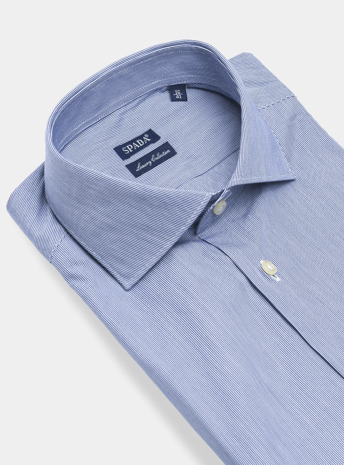Camicia riga stretta in puro cotone - Image 2