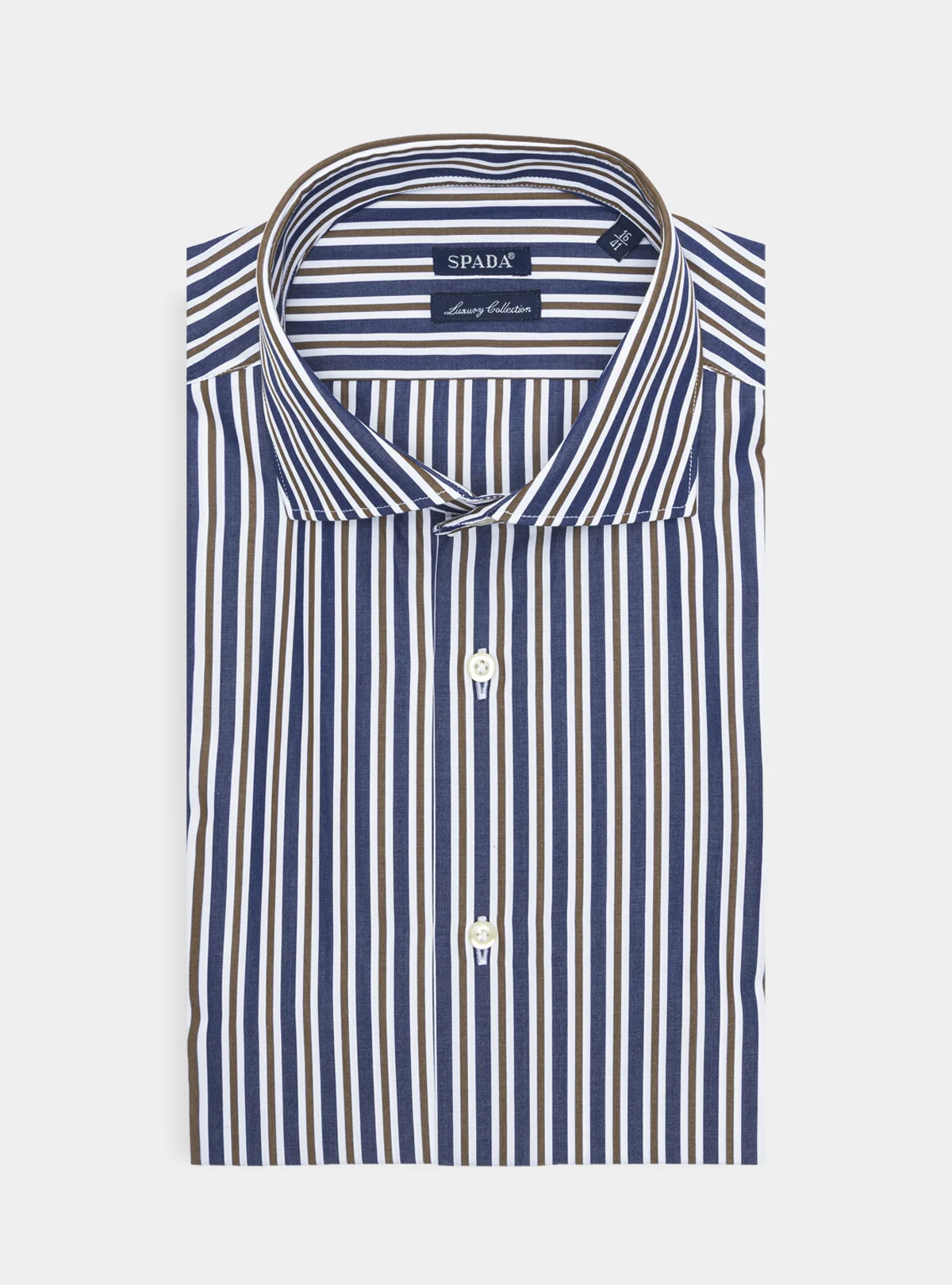 Camicia multiriga in puro cotone