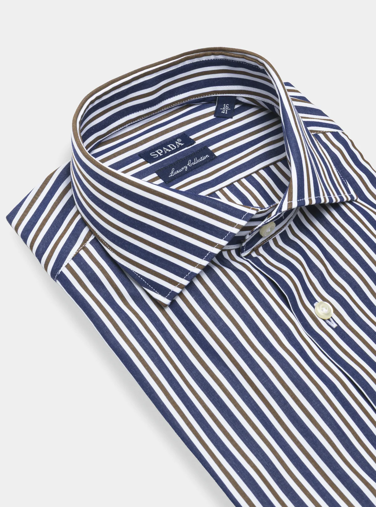 Camicia multiriga in puro cotone - Image 2