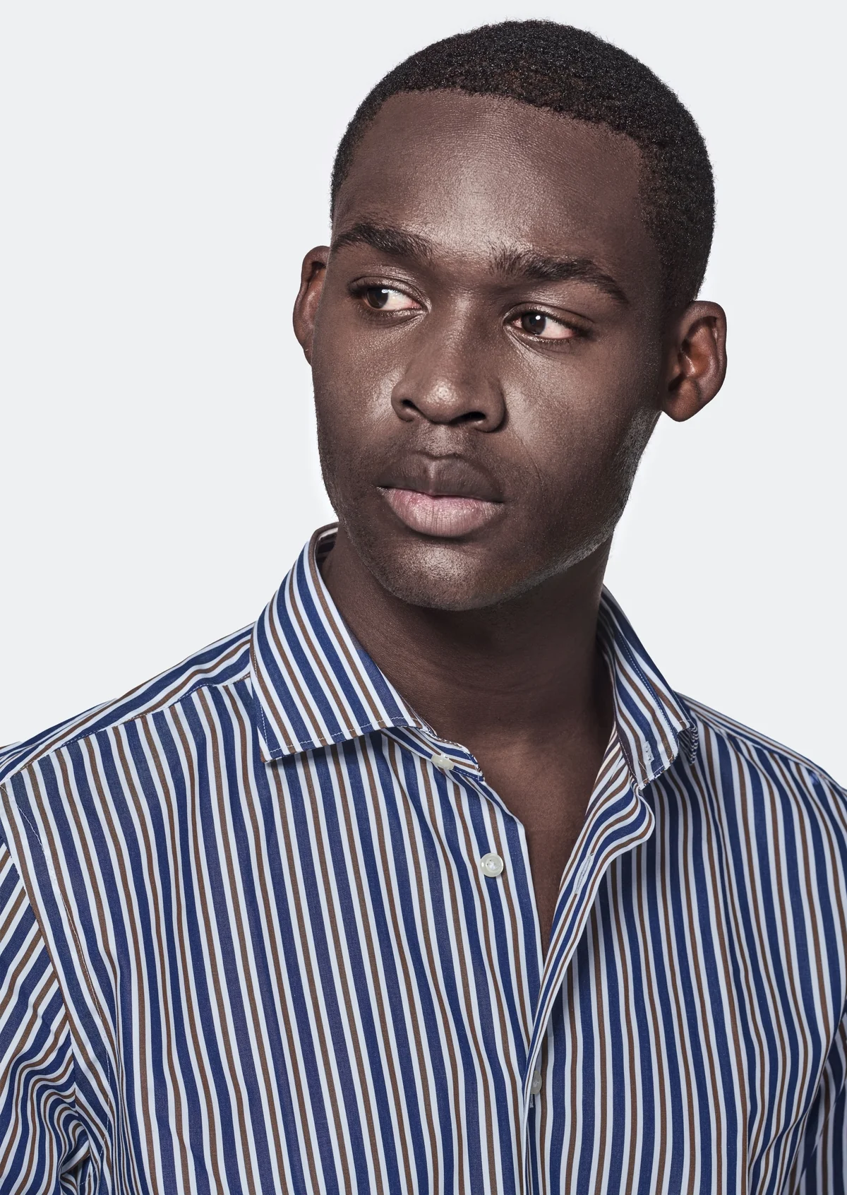 Camicia multiriga in puro cotone - Image 3
