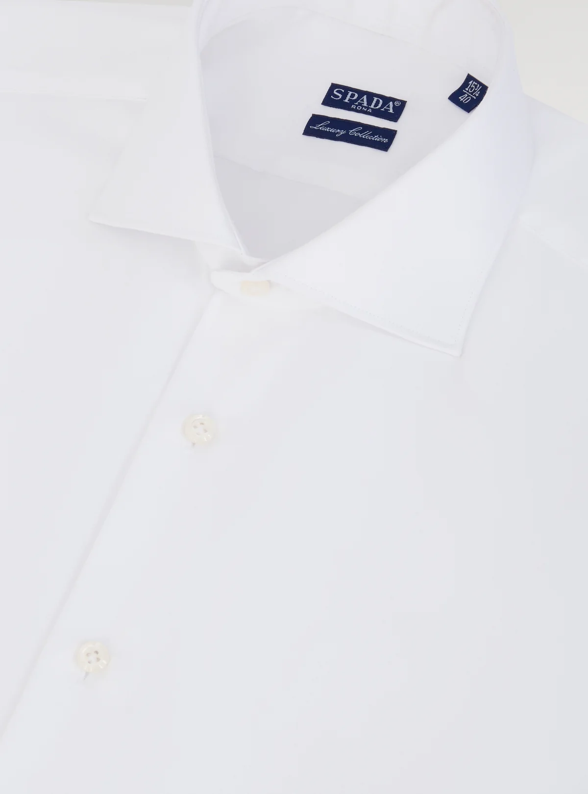 Camicia in puro cotone polso gemelli