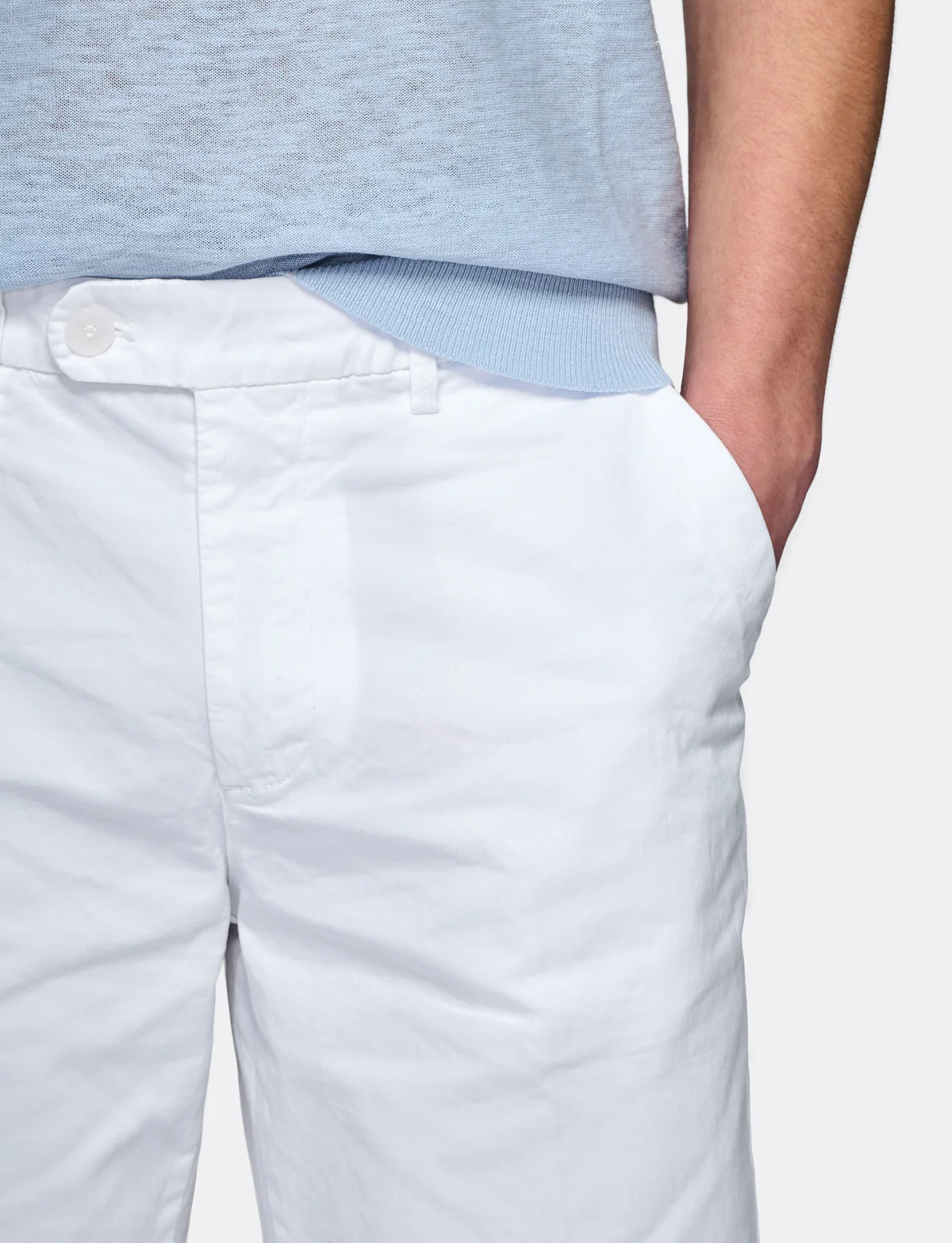 Bermuda in cotone gabardine - Image 3