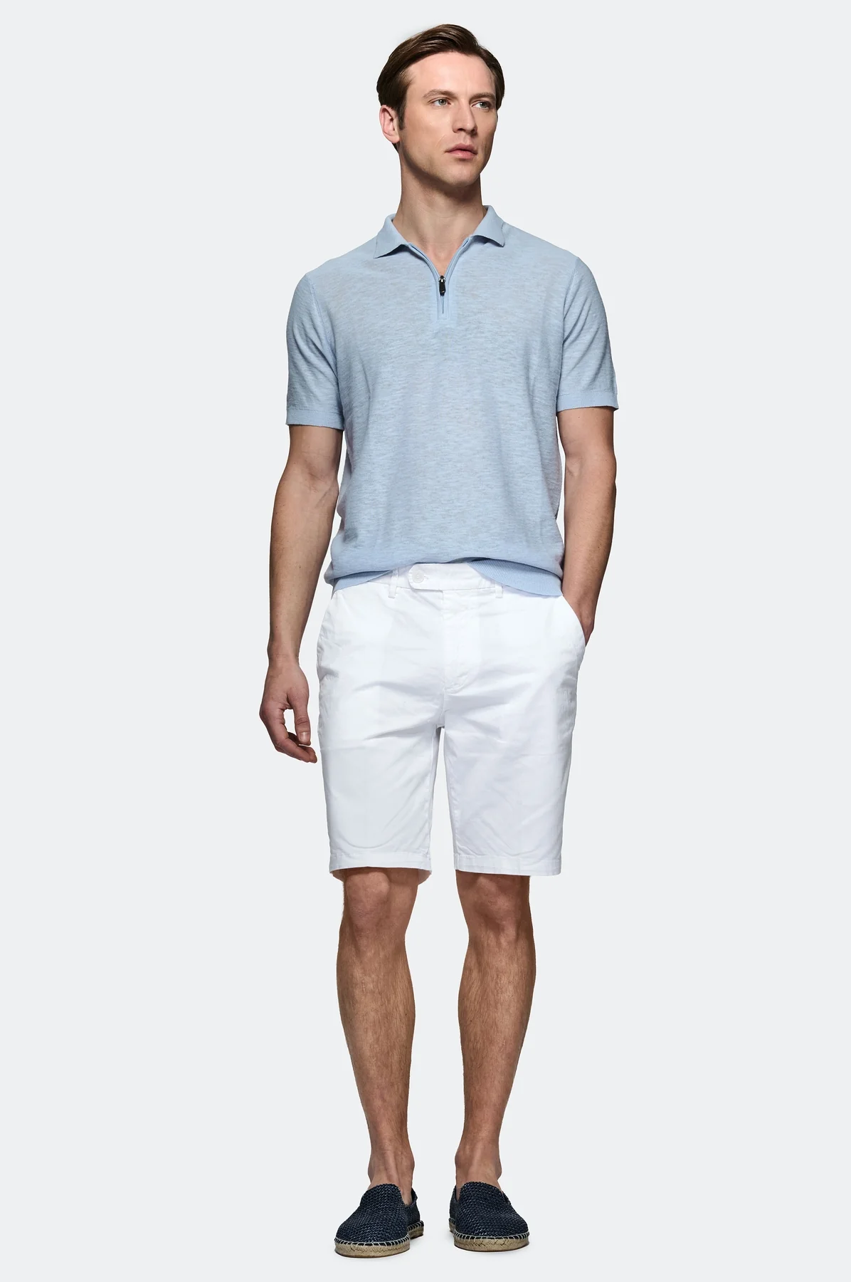 Bermuda in cotone gabardine - Image 4