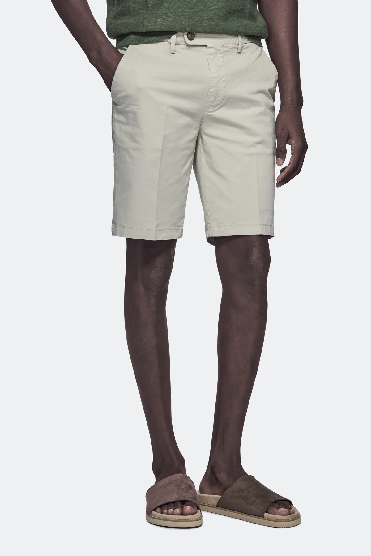Bermuda in cotone gabardine - Image 4