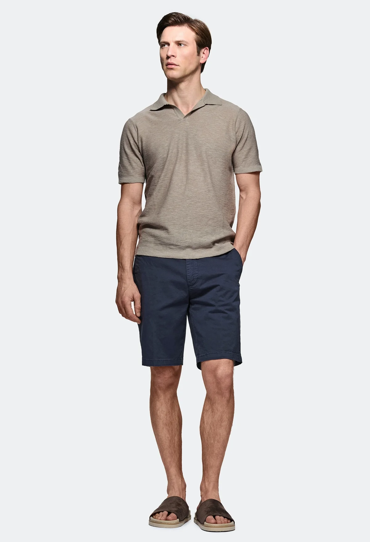Bermuda in cotone gabardine - Image 3