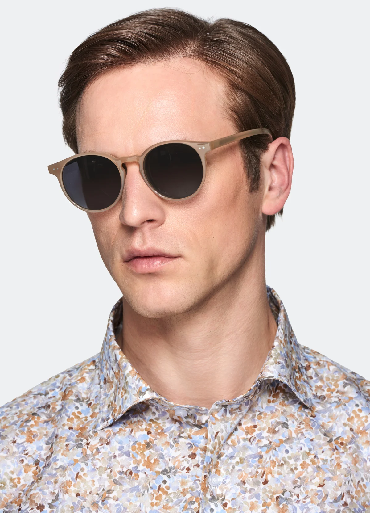 Camicia floreale in puro cotone - Image 3