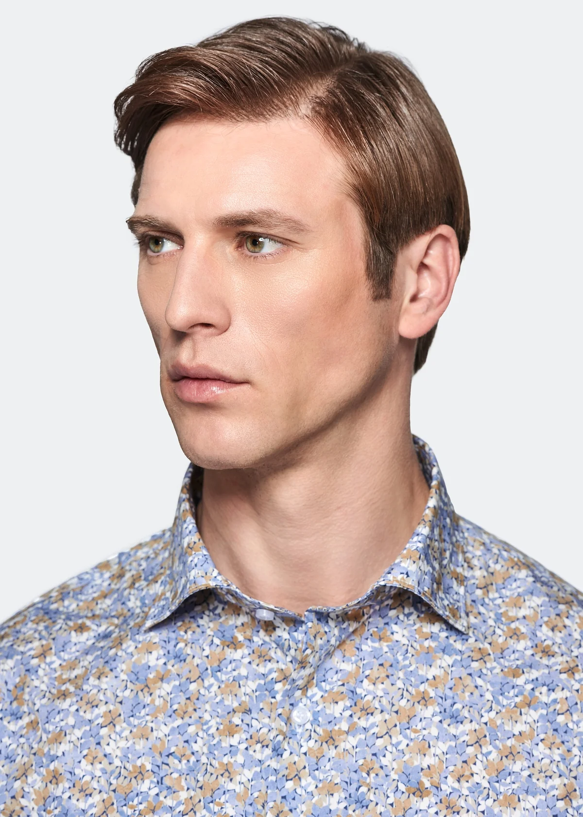 Camicia floreale in puro cotone - Image 3